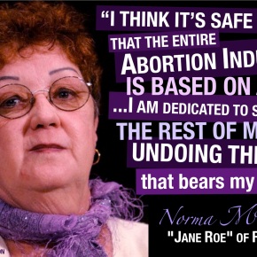 Roe vs. Wade: 40 años de la legalización del aborto a base de mentiras
